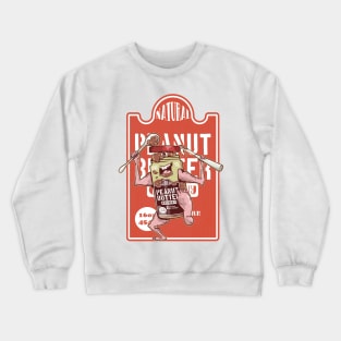 Peanut butter monster Crewneck Sweatshirt